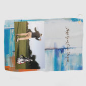 Serviette De Golf Cadeau de la journée du meilleur père (Horizontal)