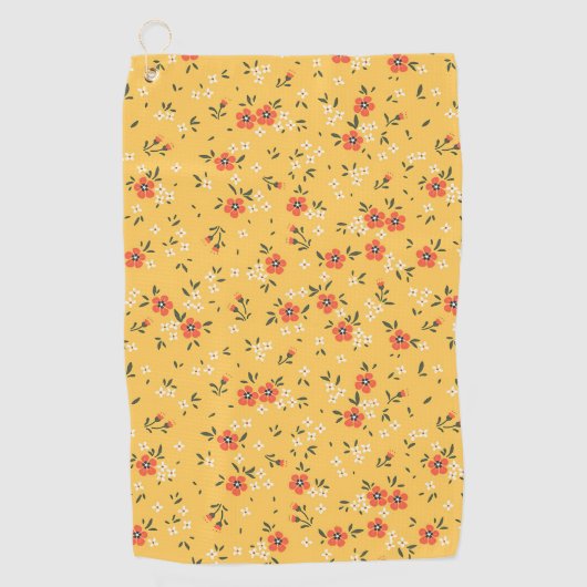 Serviette De Golf Cadeau de Noël Floral et Hardy (Devant)