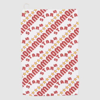 Serviette De Golf Cadeau Maman 5 Étoiles Carrelé