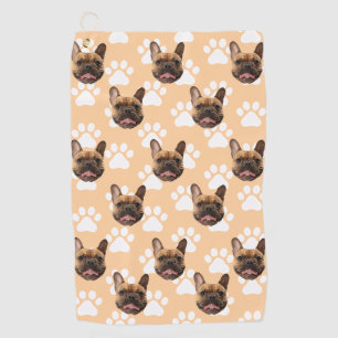 Serviette De Golf Cadeau Personnalisé Photo Animaux De Compagnie Vis