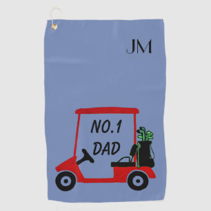 Serviette De Golf Cadeau personnalisé pour le papa