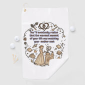 Serviette De Golf cadeaux de fête des mères (En situation)