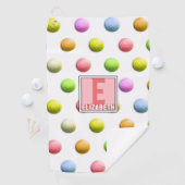 Serviette De Golf Cadeaux de golf Monogramme Dames (En situation)