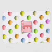 Serviette De Golf Cadeaux de golf Monogramme Dames (Horizontal)