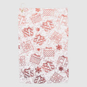 Serviette De Golf Cadeaux de Noël 5 (Devant)