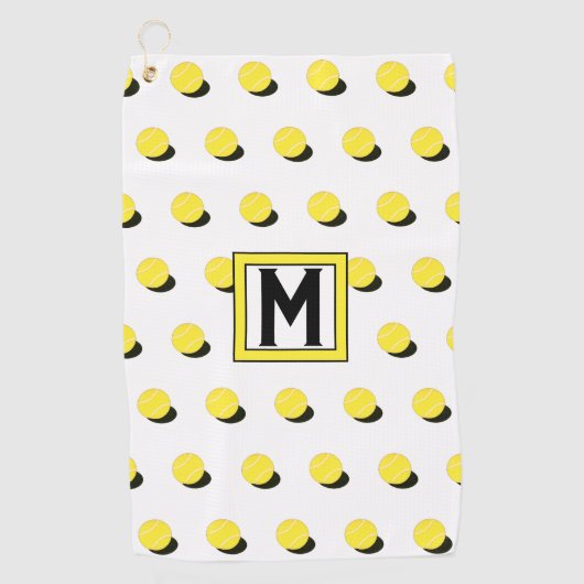 Serviette De Golf Cadeaux de tennis Monogrammé Golf Towne (Devant)