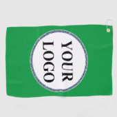 Serviette De Golf Cadeaux Hommes Personnalisés Manly Modèle LOGO (Horizontal)