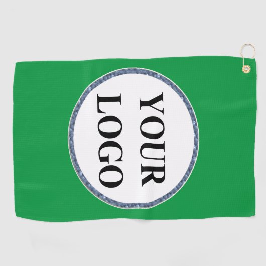 Serviette De Golf Cadeaux Hommes Personnalisés Manly Modèle LOGO (Horizontal)