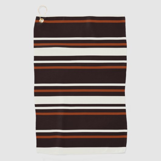 Serviette De Golf Café classique Brown (Devant)