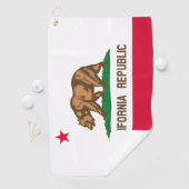 Serviette De Golf Californie (En situation)