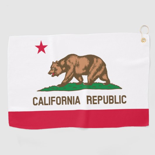Serviette De Golf Californie (Horizontal)
