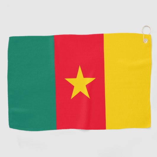 Serviette De Golf Cameroun (Horizontal)