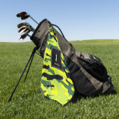 Serviette De Golf Camion vert personnalisé Ville urbaine (Vert)