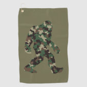 Serviette De Golf Camo Bigfoot Sasquatch (Devant)