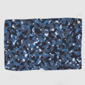 Serviette De Golf camo bleu (Horizontal)