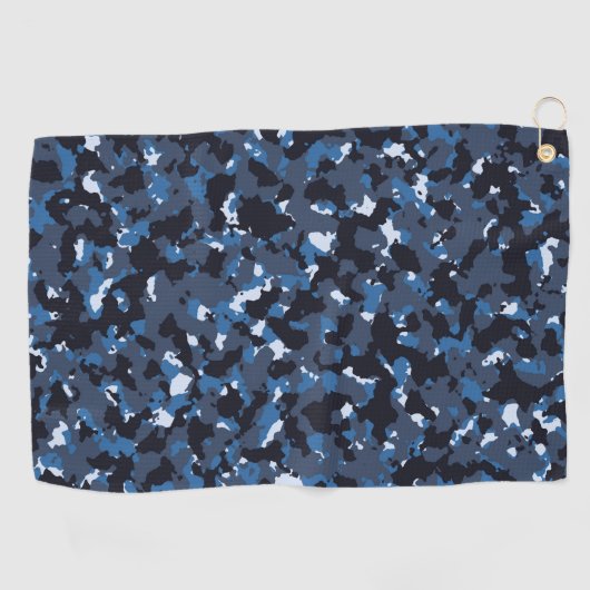 Serviette De Golf camo bleu (Horizontal)