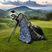 Serviette De Golf camo bleu