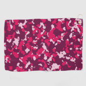 Serviette De Golf camo rose (Horizontal)