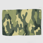 Serviette De Golf Camo vert (Horizontal)