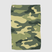 Serviette De Golf Camo vert (Devant)