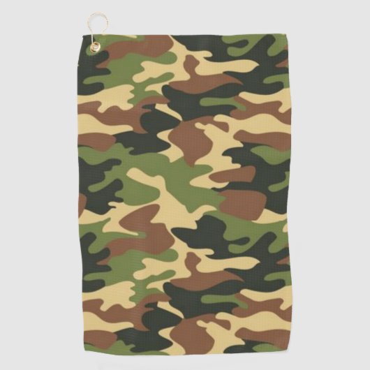 Serviette De Golf camouflage (Devant)