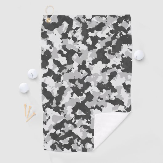 Serviette De Golf camouflage (En situation)