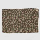 Serviette De Golf Camouflage Bois Profond (Horizontal)