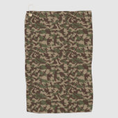Serviette De Golf Camouflage Bois Profond (Devant)