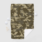 Serviette De Golf Camouflage central (En situation)