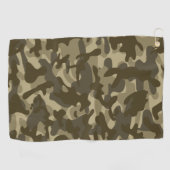Serviette De Golf Camouflage central (Horizontal)