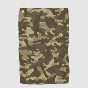 Serviette De Golf Camouflage central