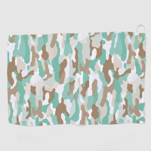 Serviette De Golf Camouflage côtier (Horizontal)