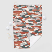 Serviette De Golf Camouflage d'automne (En situation)