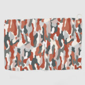 Serviette De Golf Camouflage d'automne (Horizontal)