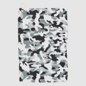 Serviette De Golf Camouflage de poussière de neige (Devant)