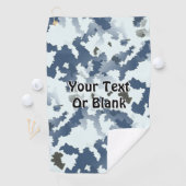Serviette De Golf Camouflage d'hiver (En situation)