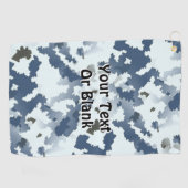 Serviette De Golf Camouflage d'hiver (Horizontal)