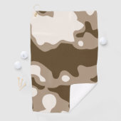 Serviette De Golf Camouflage du désert (En situation)