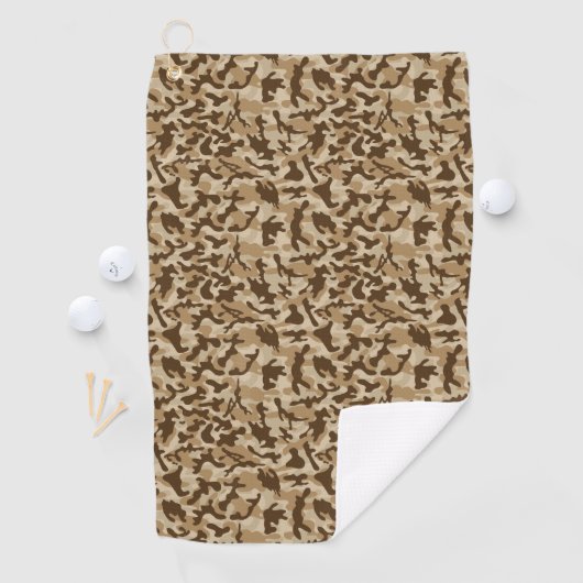 Serviette De Golf Camouflage du désert (En situation)