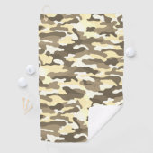 Serviette De Golf Camouflage du désert (En situation)