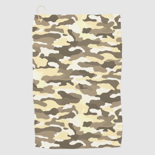 Serviette De Golf Camouflage du désert (Devant)