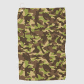 Serviette De Golf Camouflage en cascade (Devant)