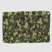 Serviette De Golf Camouflage Euro Spring (Horizontal)