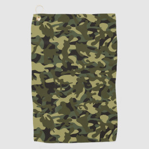 Serviette De Golf Camouflage Euro Spring