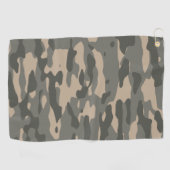 Serviette De Golf Camouflage gris (Horizontal)