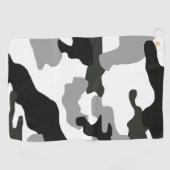 Serviette De Golf Camouflage gris urbain no 15 imprimé (Horizontal)