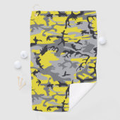 Serviette De Golf Camouflage jaune et gris, Militaire, Armée (En situation)