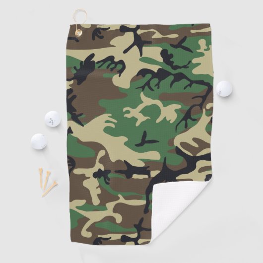 Serviette De Golf Camouflage militaire (En situation)