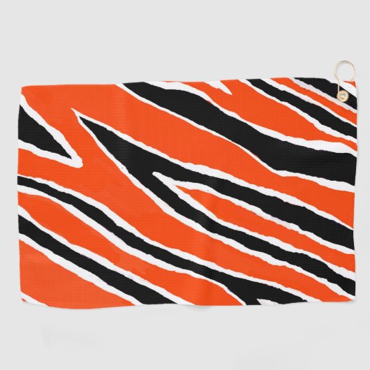 Serviette De Golf Camouflage MVB - Design vert (Horizontal)