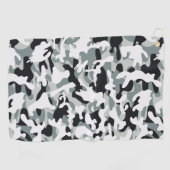 Serviette De Golf Camouflage Poussière de Neige (Horizontal)
